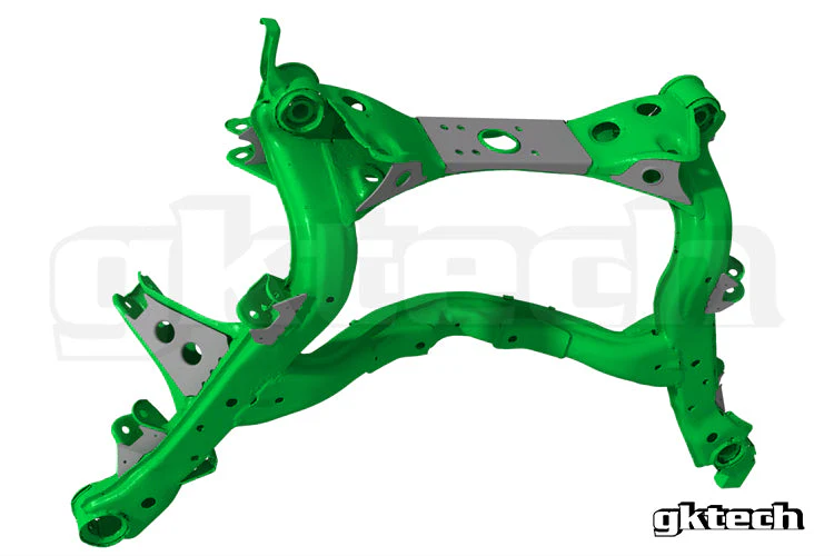 V2 S13 240sx/R32 GTS-T Skyline subframe weld in reinforcement plates - Image 12